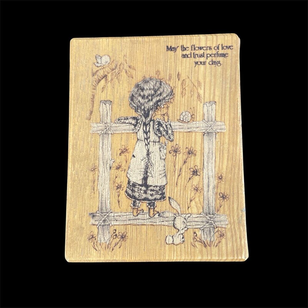 Vintage Sankyo Wooden Trinket Music Box Wind Up Girl Raindrops Keep Fallin Japan
